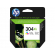 Cartuș cu jet de cerneală Original HP №304XL (N9K07AE) Color Original