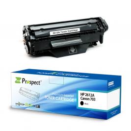 Картридж лазерный HP 2612A/ Canon703 (Q2612A/FX9/FX10/CRG303/CRG703) 2K Prospect