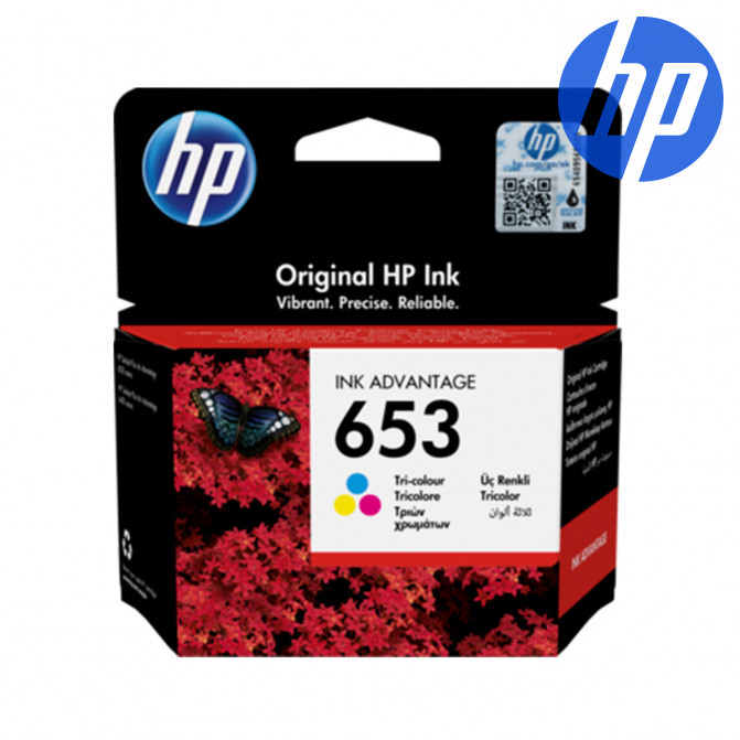 Cartuș cu jet de cerneală Original HP №653 (3YM75AE) Color