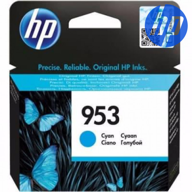 Картридж струйный HP №953 (F6U12AE) Cyan Original