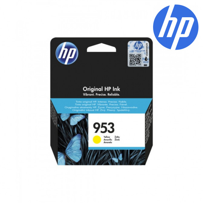 Cartuș cu jet de cerneală Original HP №953 (F6U14AE) Yellow