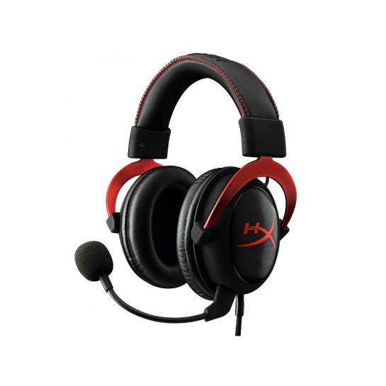 Căști HyperX Cloud II, Red, cu microfon