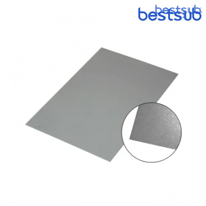 Алюминиевая пластина для сублимации (15cm*20cm/0,5mm) Sparkling Board, Silver