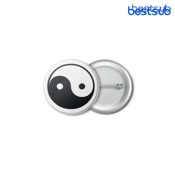Butoane cu snap, compatibile cup masina de facut insigne BestSub d44mm Set 50buc XK44
