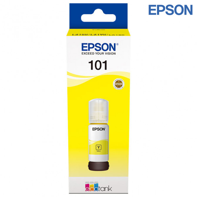 Чернила Epson Original C13T03V44A (101) L4150/L14150 Yellow