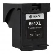 Cartuș cu jet de cerneală HP №651B (C2P10AE) Black Imagine