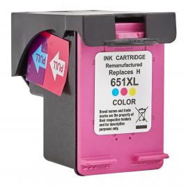 Cartuș cu jet de cerneală HP №651 (C2P11AE) Color Imagine