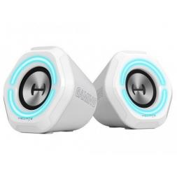 Колонки Edifier Gaming G1000 White, RMS 2x2.5W, Bluetooth V5.3, 12 light effects enhance the gaming experience