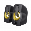 Колонки Trust Gemi RGB 2.0 Speaker Set, 12W, LED illumination with automated colour cycle, Black