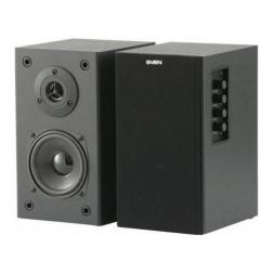 Колонки SVEN SPS-611S Black,  2.0 / 2x18W RMS, wooden, 3"