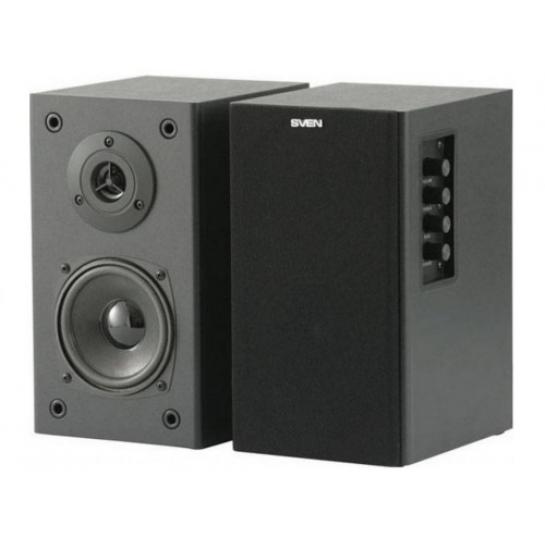 Колонки SVEN SPS-611S Black,  2.0 / 2x18W RMS, wooden, 3"