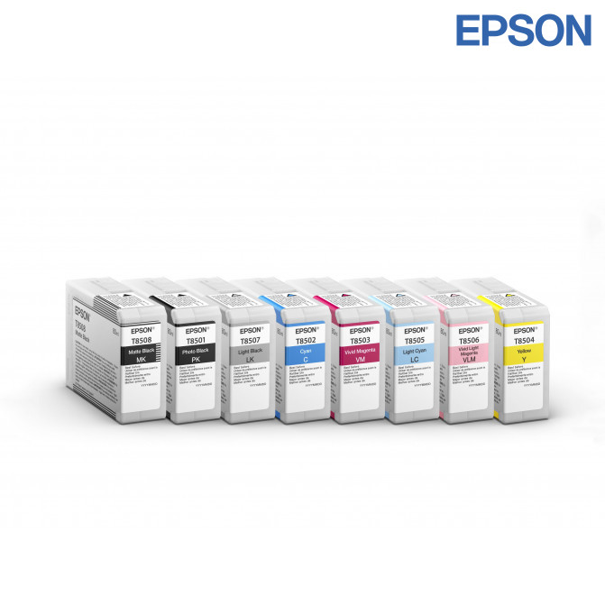 Комплект картриджей Epson T850 (PBk, C, VM, Y, LC, VLM, LBk, MBk) Original