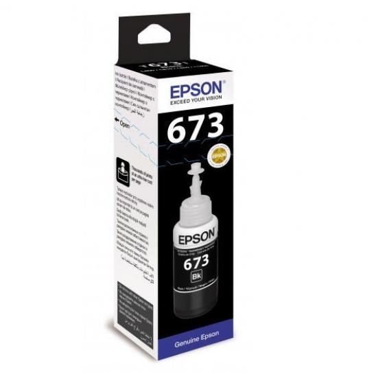 Cerneala Epson Originala C13T67314A T673 L800/L805 Black