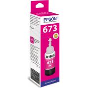 Cerneala Epson Originala C13T67334A T673 L800/L805 Magenta
