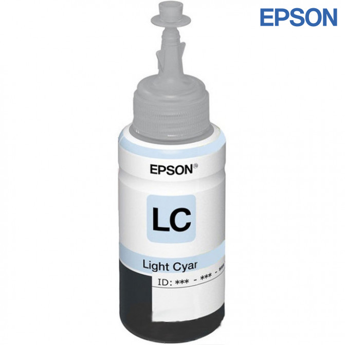 Cerneala Epson Originala C13T67354A T673 L800/L805 Light Cyan