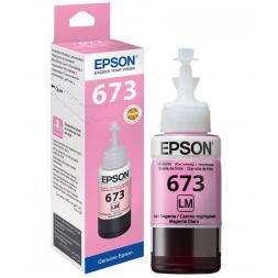 Cerneala Epson Originala C13T67364A T673 L800/L805 Light Magenta