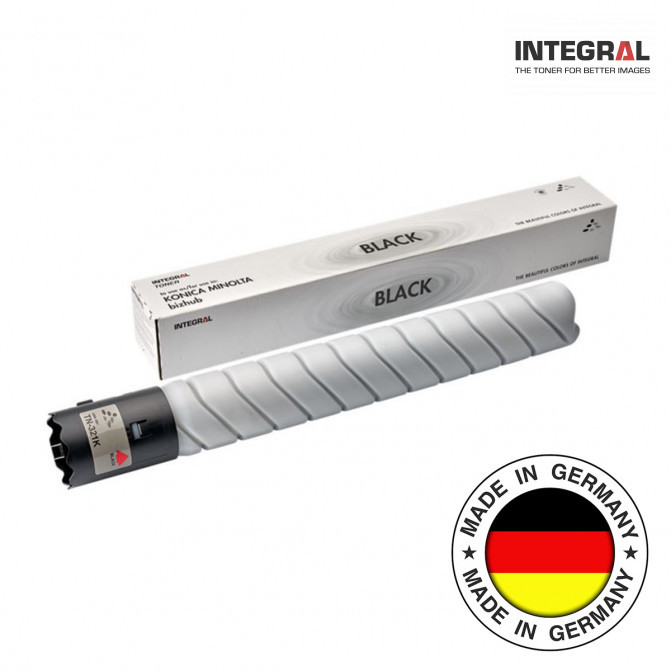 Toner cartridge Minolta Bizhub TN-221K/TN-321K C227/C287 Black 24K Integral