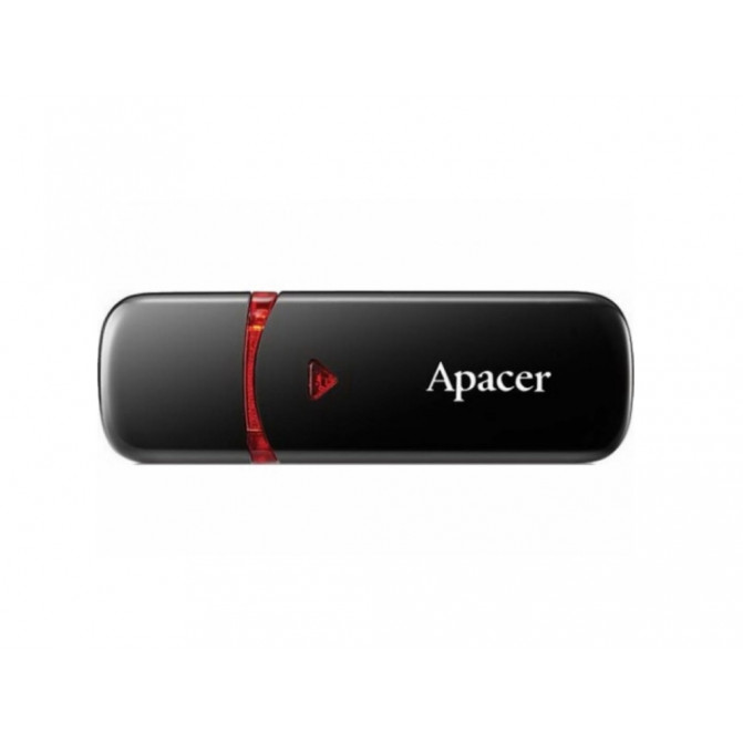 USB Flash 32GB USB2.0 Flash Drive Apacer "AH333", Black, Classic Cap (AP32GAH333B-1)