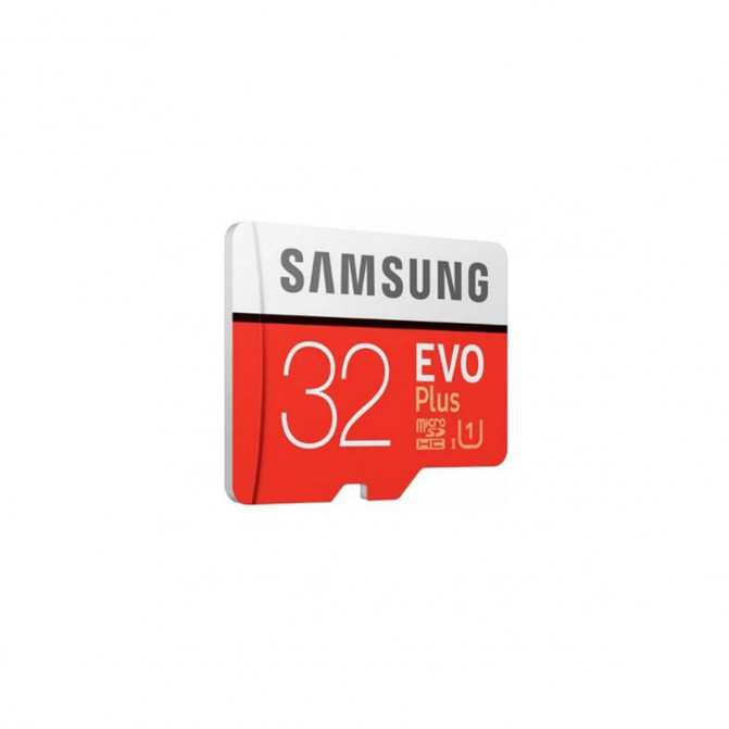 Карта памяти 32GB MicroSD, Samsung (Class 10) UHS-I (U1)+SD адаптер