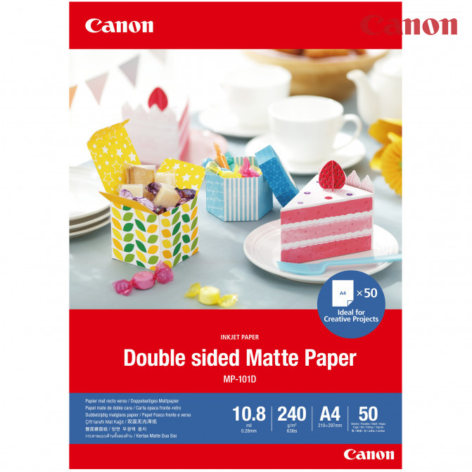 Фотобумага Canon MP-101D A4 Double Sided Matte 240гр 50 листов 7981A005