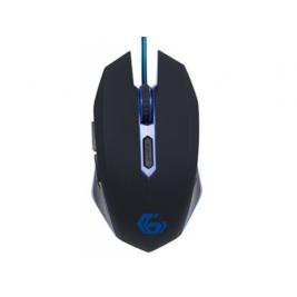 Mouse Gembird MUSG-001-B, Gaming Optical, 2400dpi adjustable, 6 buttons,  Illuminated (Blue light)