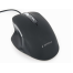 Mouse Gembird MUS-6B-02, 6-button wired optical mouse with LED edge light effects, 1200-3600dpi, USB, Black