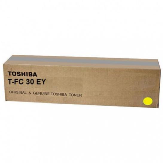 Тонер Картридж Toshiba T-FC30EY Yellow, (xxxg/appr. 28 000 pages 10%)  for e-STUDIO 2051C/2551C/2050C/2550C