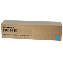 Toner cartuș Toshiba T-FC30EC Cyan, (xxxg/appr. 28 000 pages 10%)  for e-STUDIO 2051C/2551C/2050C/2550C