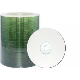 CD-R Printable Platinet 100*Spindle,700MB, 52x, FF, White Inkjet Printable PRO