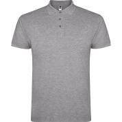 Tricou pentru bărbați Roly Polo Star 200 Heather Grey S