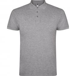 Tricou pentru bărbați Roly Polo Star 200 Heather Grey S