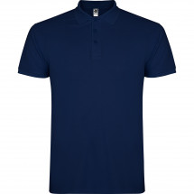 Мужская футболка Roly Polo Star 200 Navy Blue XL