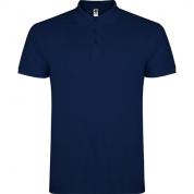 Мужская футболка Roly Polo Star 200 Navy Blue XL