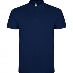 Tricou pentru bărbați Roly Polo Star 200 Navy Blue M