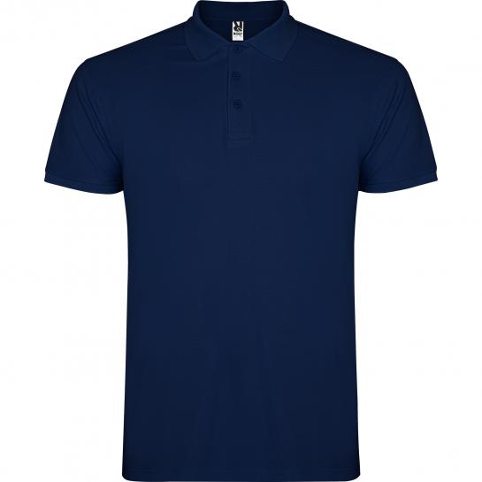 Tricou pentru bărbați Roly Polo Star 200 Navy Blue M