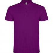 Tricou pentru bărbați Roly Polo Star 200 Purple XL