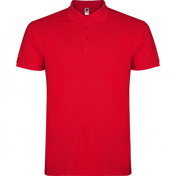 Мужская футболка Roly Polo Star 200 Red L
