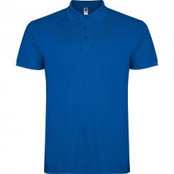 Tricou pentru bărbați Roly Polo Star 200 Royal Blue M