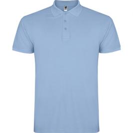 Tricou pentru bărbați Roly Polo Star 200 Sky Blue XL