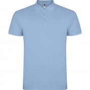 Tricou pentru bărbați Roly Polo Star 200 Sky Blue L