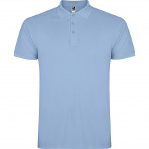 Мужская футболка Roly Polo Star 200 Sky Blue L