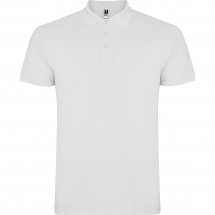 Мужская футболка Roly Polo Star 200 White L