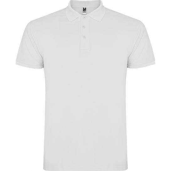 Tricou pentru bărbați Roly Polo Star 200 White M