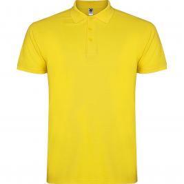 Tricou pentru bărbați Roly Polo Star 200 Yellow M