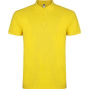 Мужская футболка Roly Polo Star 200 Yellow L