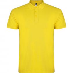 Tricou pentru bărbați Roly Polo Star 200 Yellow L