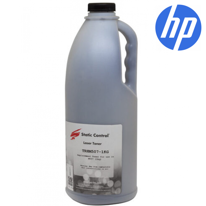 Тонер HP TRHM507-1KG CRG070/T13/T08/CRG-056/CRG057/CRG052/CF259A(59A)/CF226A(26A)/CF258A (58A)/CF259A (59A)/W1380A (138A)/W1510A(151A) 1кг флакон SCC
