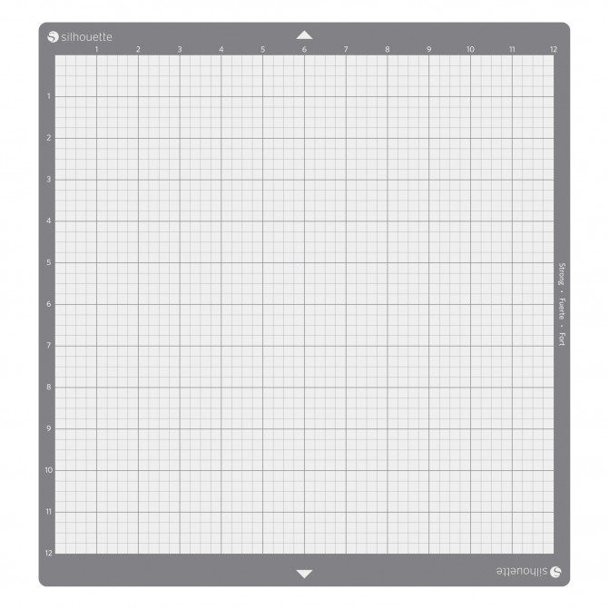 Липкий коврик для плоттера Silhouette Cameo 1, 2, 3, 4, 5/Cameo 4 Plus, 5 Plus/Curio 2 30x30см Сильный клей CUT-MAT-12ST