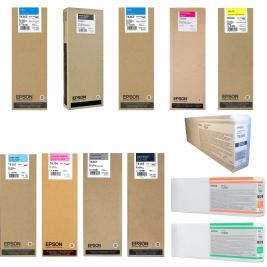 Set cartușe cu jet de cerneală Epson T636 (Bk, C, M, Y, LC, LN, LBk, MBk, LLBk, O, G) Original