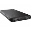Повербанк 10000mAh Trust Primo Eco, Black, Fast-charge with maximum speed via USB-C (15W) or USB-A (12W). Charging speed varies between devices